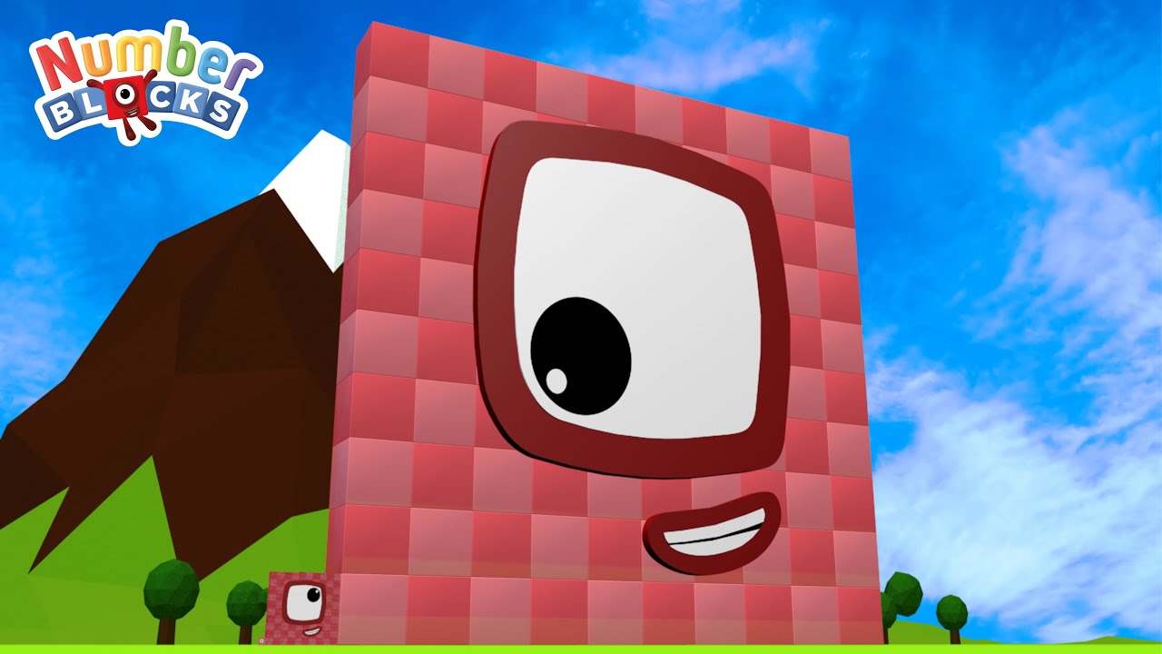 Numberblocks Step Squad 100 to 100,000,000 BIGGEST - Learn To Count Big Numbers!