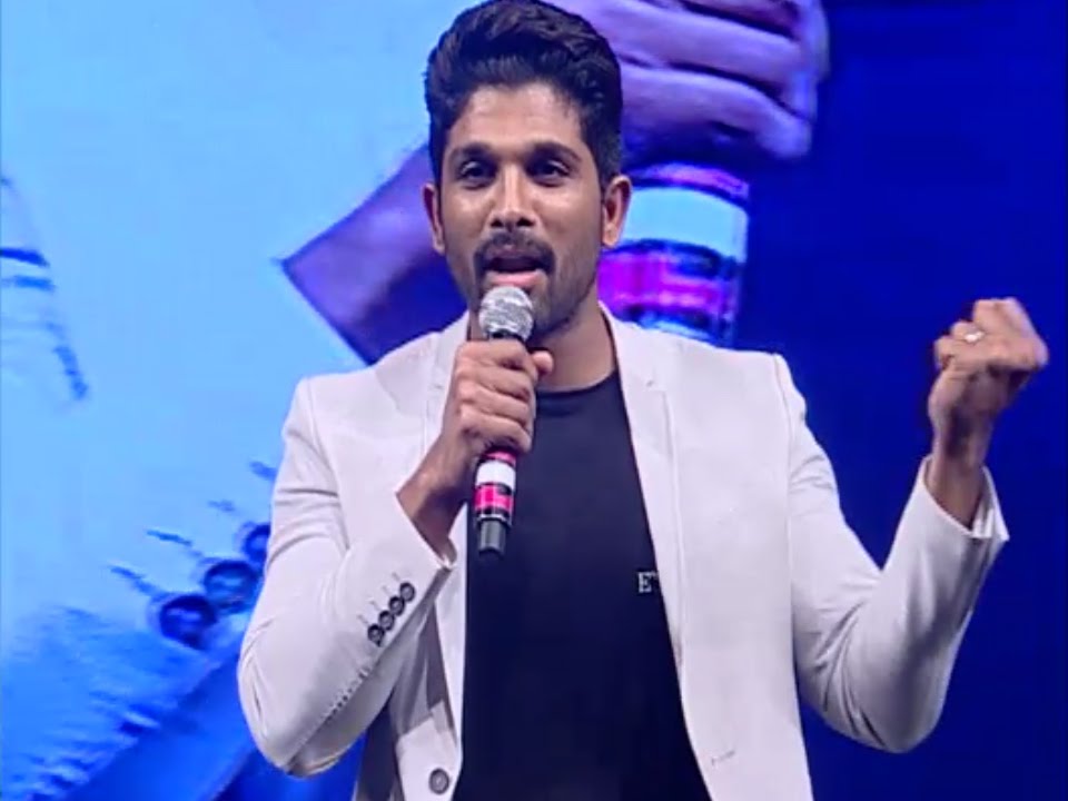 Allu Arjun Speech at Sarainodu Audio Celebrations | TFPC