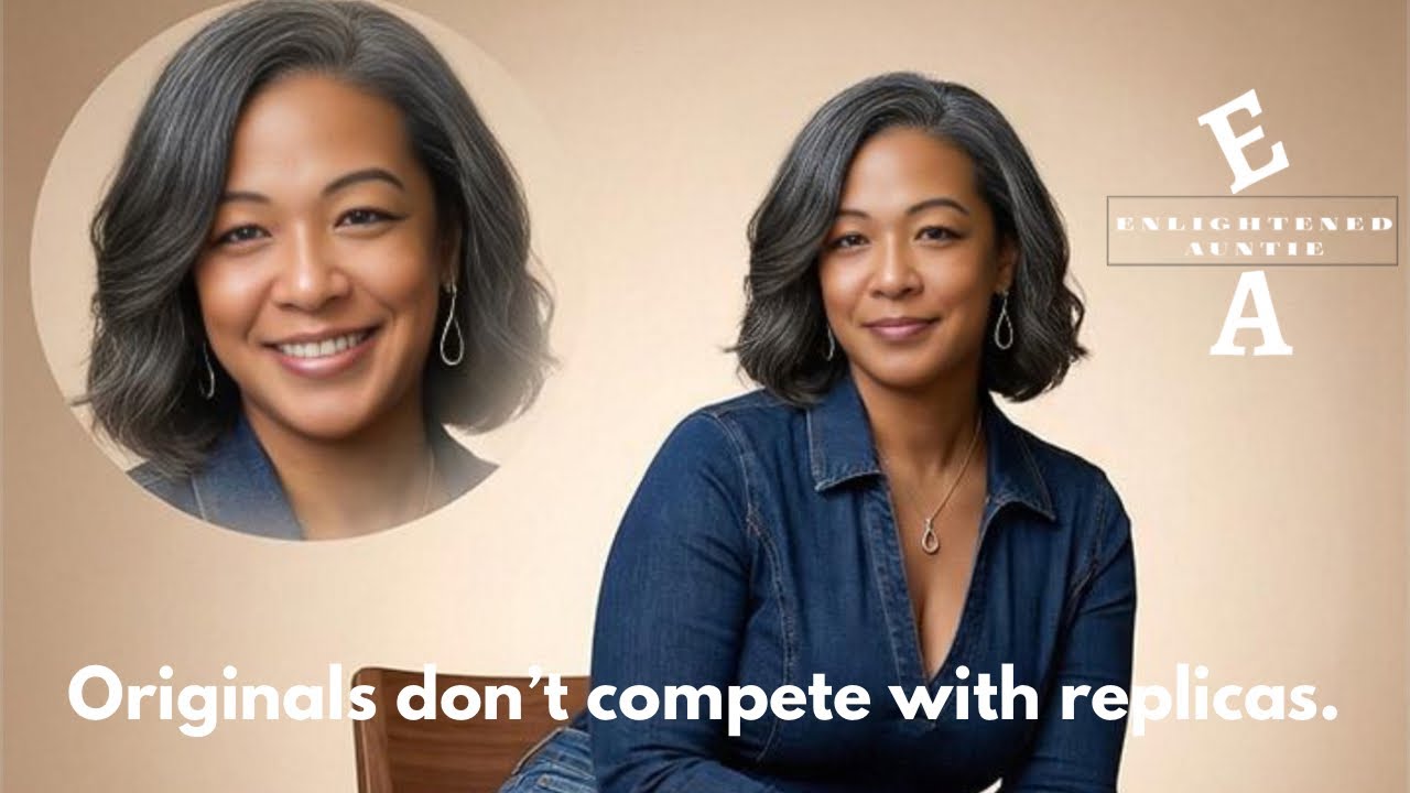 A copycat finally gets it. They can’t BE you, ruin you, REPLACE you or move like you. 