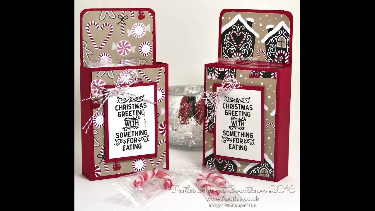 Pootles Advent Countdown 2016 #3 Candy Cane Lane Box