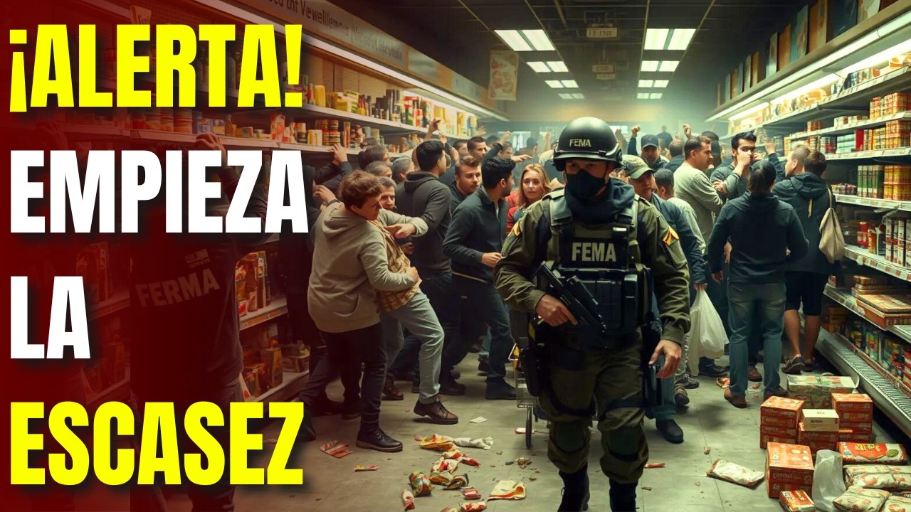 &iexcl;ALERTA! Las Predicciones de Escasez de Alimentos de FEMA para 2025