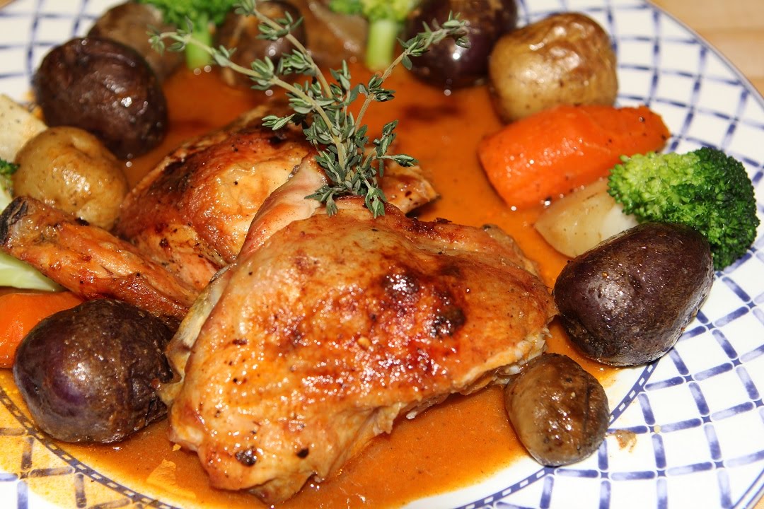 Poulet Rôti au Four