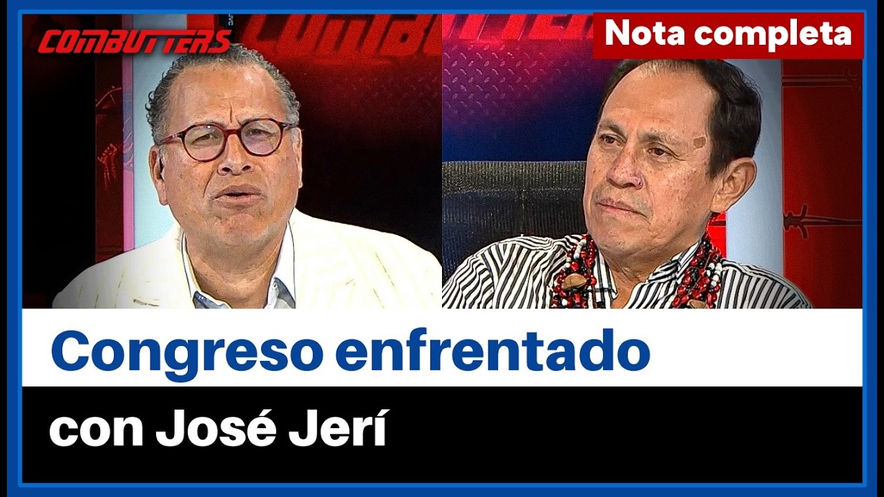 Montalvo habla en Combutters sobre reuniones de José Jerí con empresario chino