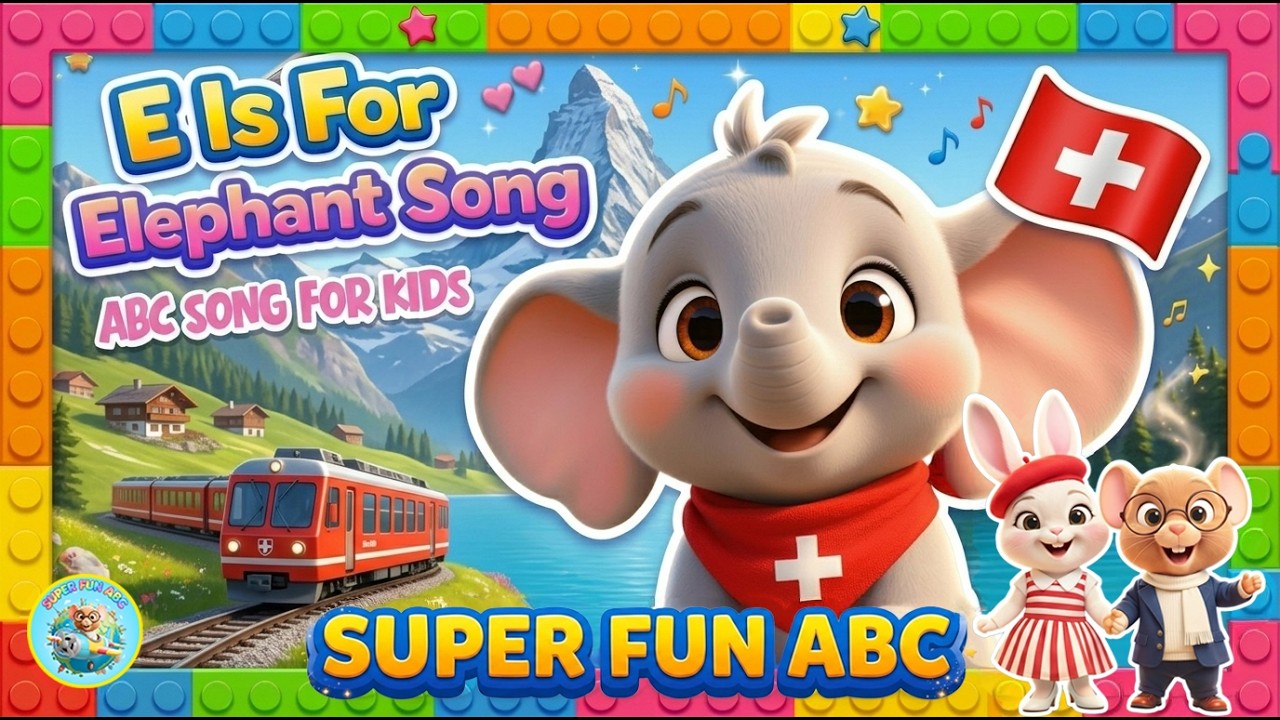 E is for EBO – Brave Swiss Adventure | ABC Song for Kids | Super Fun ABC