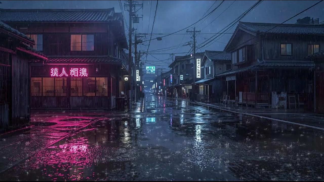 Tokyo Midnight Rain 🌧️ Lofi HipHop Beats for Focus, Study & Night Vibes #3