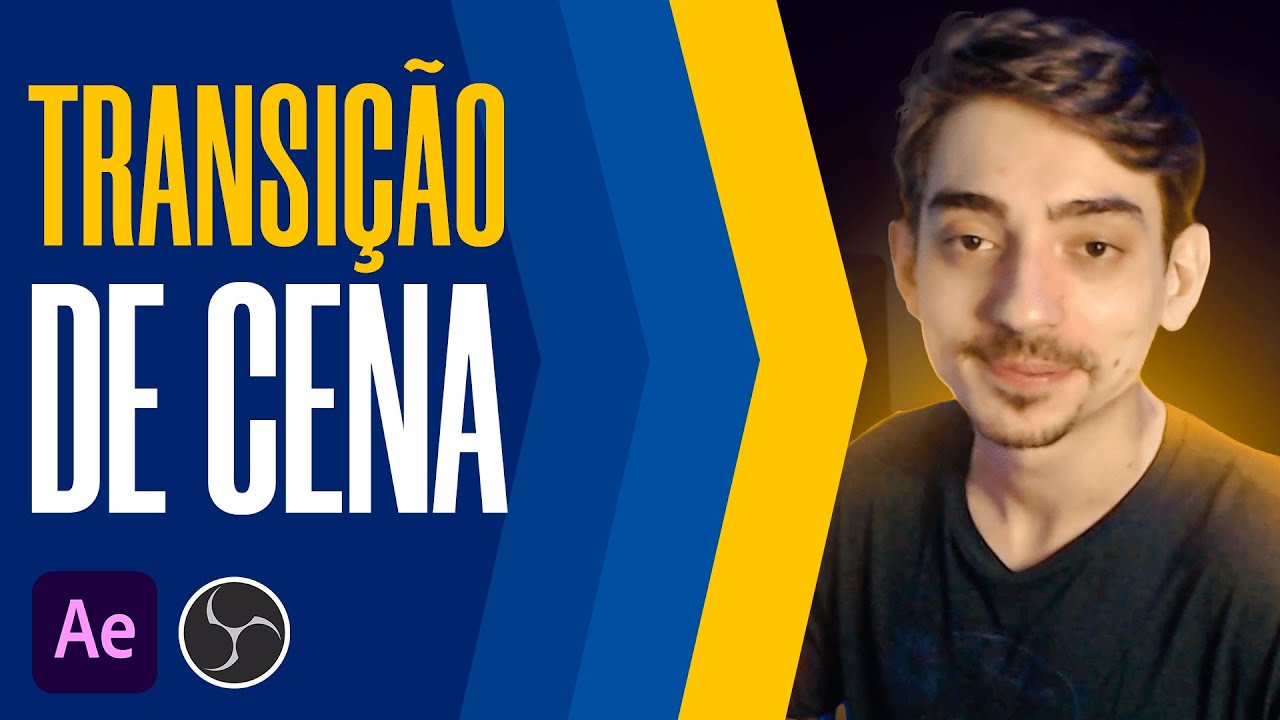 Tutorial fácil: TRANSIÇÃO DE CENA do OBS no AFTER EFFECTS | Como fazer + como aplicar no OBS Studio