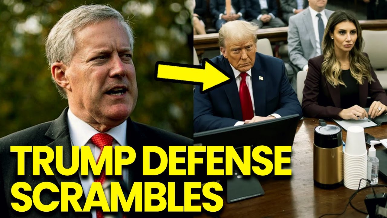 Mark Meadows HANDS IRREFUTABLE Evidence!! Trump&rsquo;s Defense SCRAMBLE