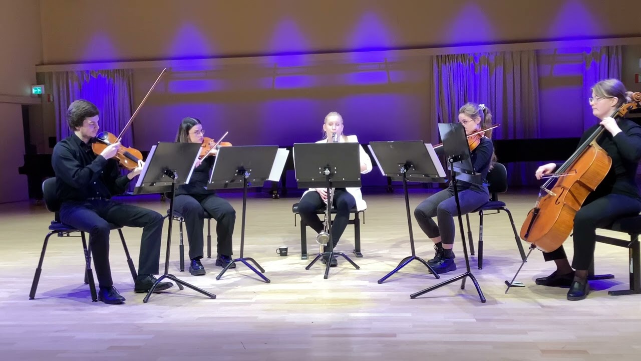 York Bowen - Phantasy for the bass clarinet and string quartet