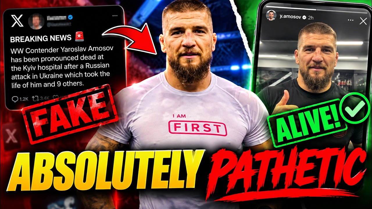 ❌FAKE Death Rumor About Yaroslav Amosov Spreads Online