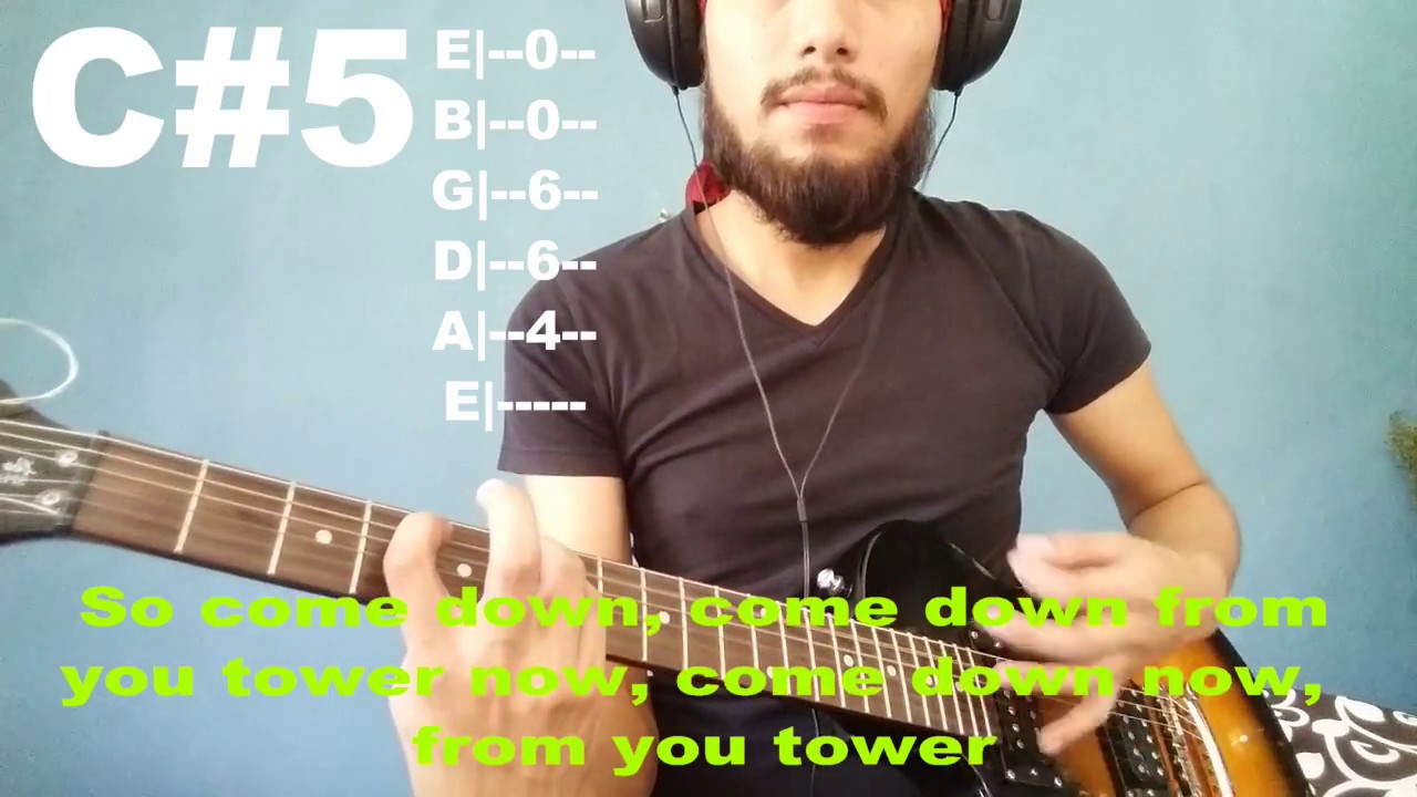 WITH EARS TO SEE AND EYES TO HEAR SLEEPING WITH SIRENS COVER TUTORIAL GUITAR CHORDS