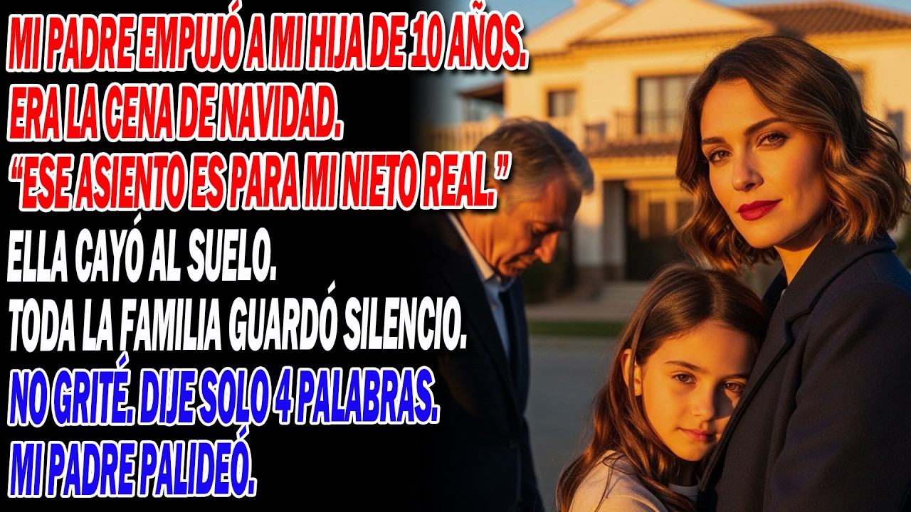 🎄😈⚖️ Una Nochebuena fatídica: un insulto a mi hija y un golpe a la puerta lo cambiaron todo…