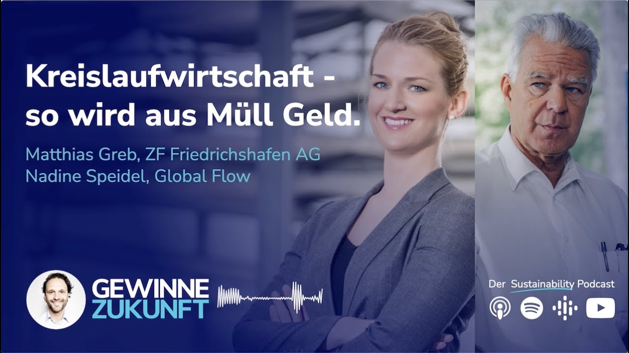 Kreislaufwirtschaft: Aus Abfall ein Business Model machen! I Nadine Speidel & Mathias Greb