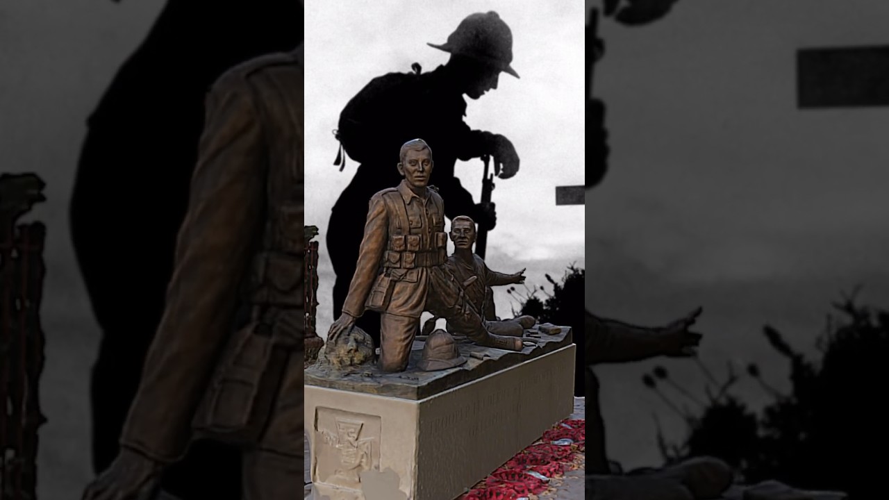 The Trooper Fred Potts VC Memorial by Tom Murphy