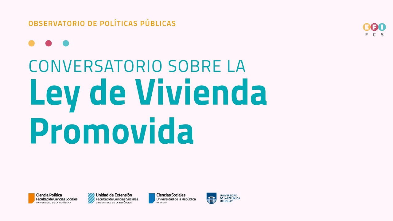 Conversatorio sobre la Ley de Vivienda Promovida