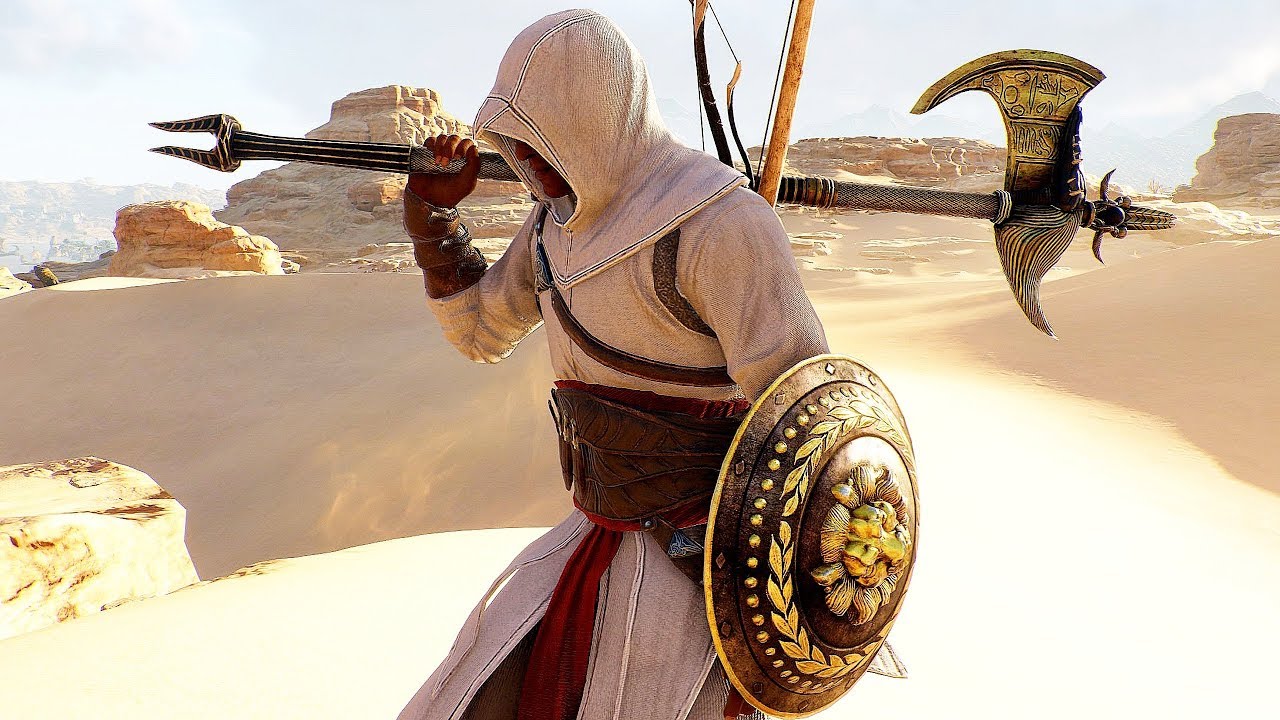 Assassin's Creed Origins The Tooth of Sobek Combat & Exploration with Altair
