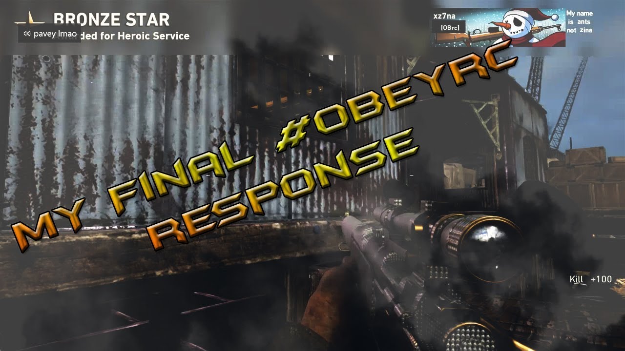 z7na : Final WW2 #ObeyRc Response @ObeyJaw @xBFDR @Tridzo