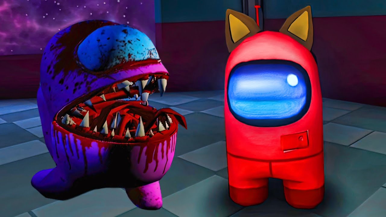 Impostor Hide - AMONG US ХОРРОР НА ВЫЖИВАНИЕ [#1] - Игра - Прохождение