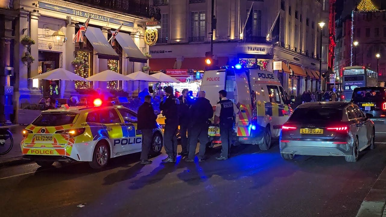 Police Respond To And ARREST Suspect At Trafalgar Square Incident!