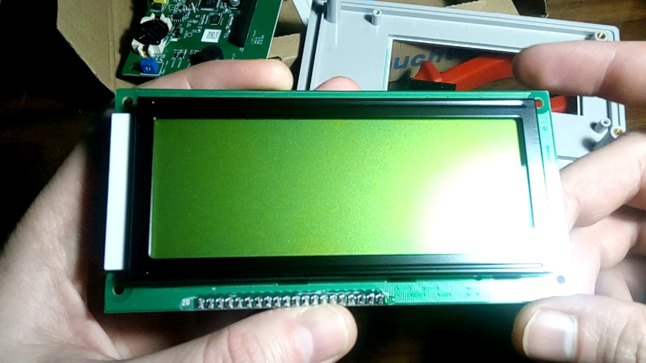 Панель оператора HMI OP320A-S V9.4.4 распаковка, расматриваем и разбираем корпус