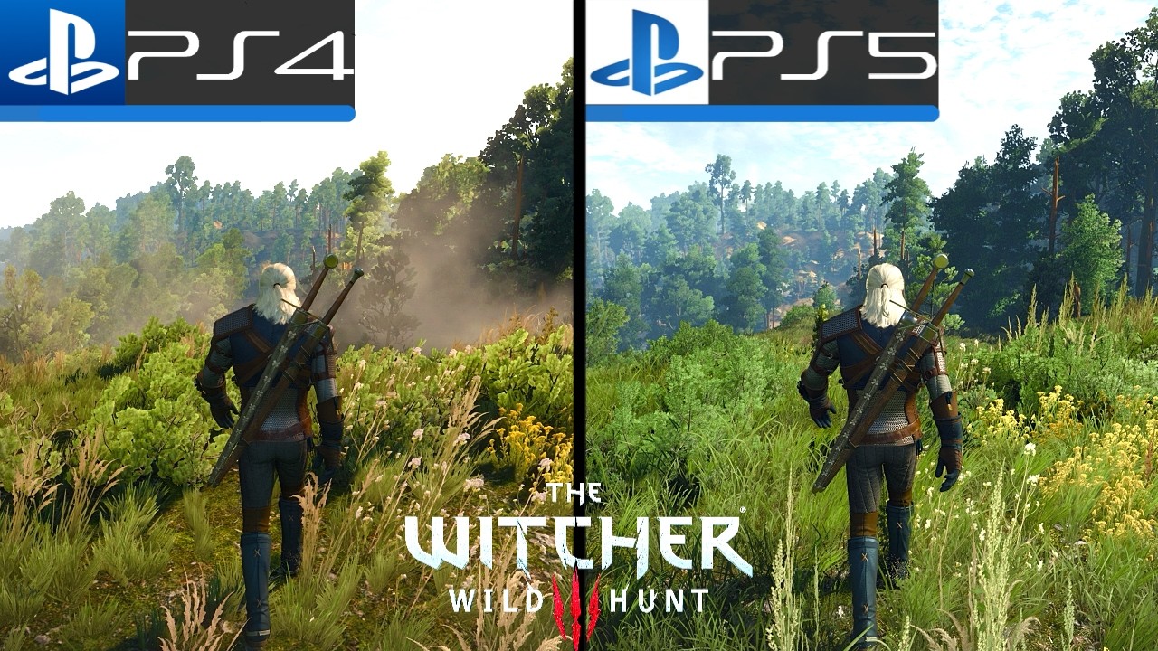 The Witcher 3 - PS4 vs PS5 | Graphics Comparison [4k]
