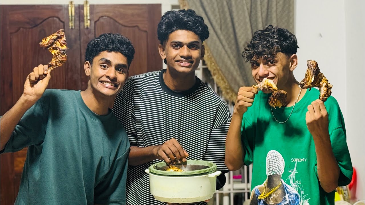 ഉമ്മച്ചി വീട്ടിൽ ഇല്ലാത്ത ദിവസം പാതിരാത്രി ചിക്കൻ ചുട്ടപ്പോൾ ! 😮🍗