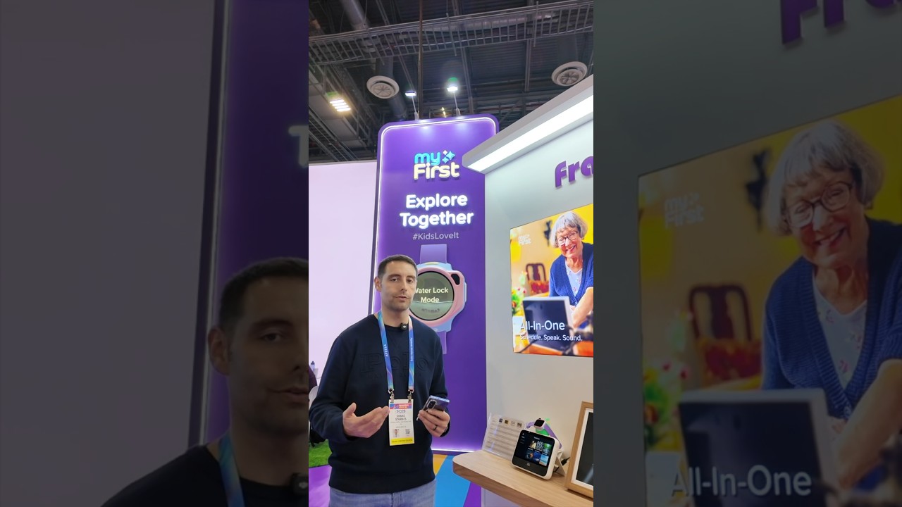 Best Tech for Kids and Families at CES 2026! myFirst Booth Tour 