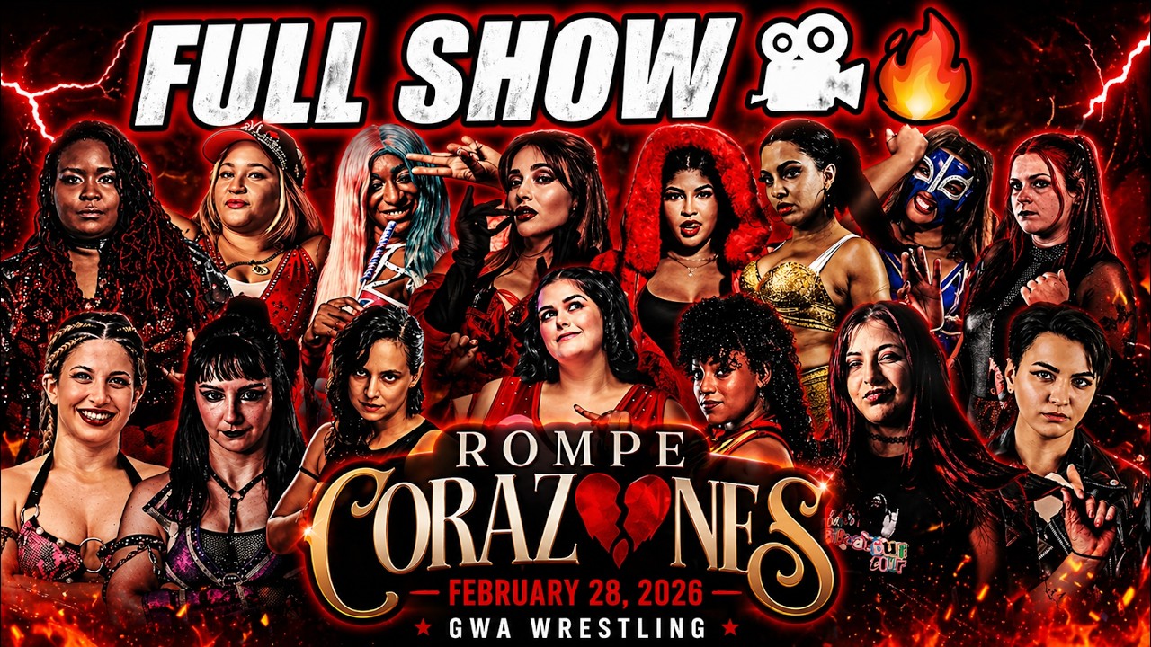 &ldquo;FULL SHOW 🔥 | Shadow Wrestling Alliance: Rompe Corazones 👑🔥 (ALL WOMEN&rsquo;S SHOW)&rdquo;