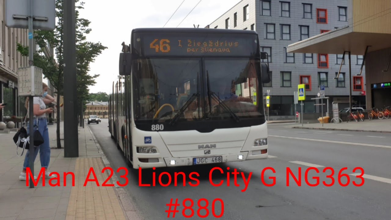 Man A23 Lions City G NG363 #880 (Kaunas)