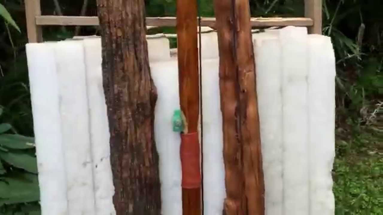 50 to 100 year old fence post bow