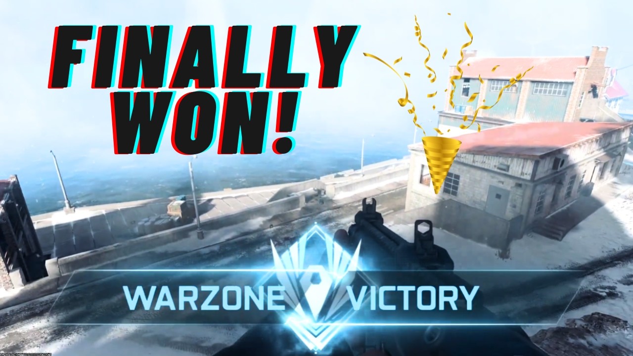 My first time winning Warzone Rebirth Island!