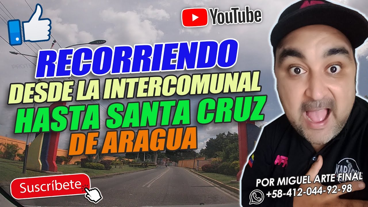 ¡Me METI por Los CAMINOS VERDES! Desde La INTERCOMUNAL a SANTA CRUZ de Aragua