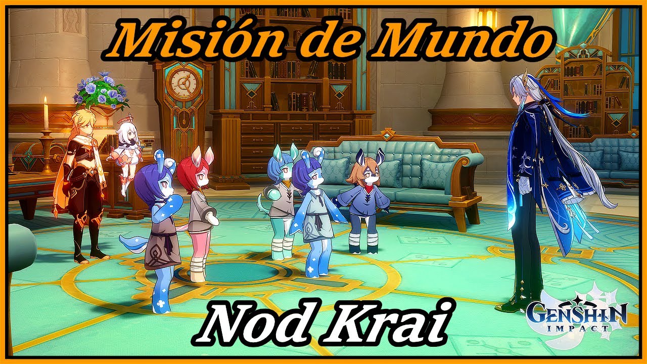 Un Regalo de las Hadas Marinas Misión de Mundo Nod Krai Genshin Impact 6.3