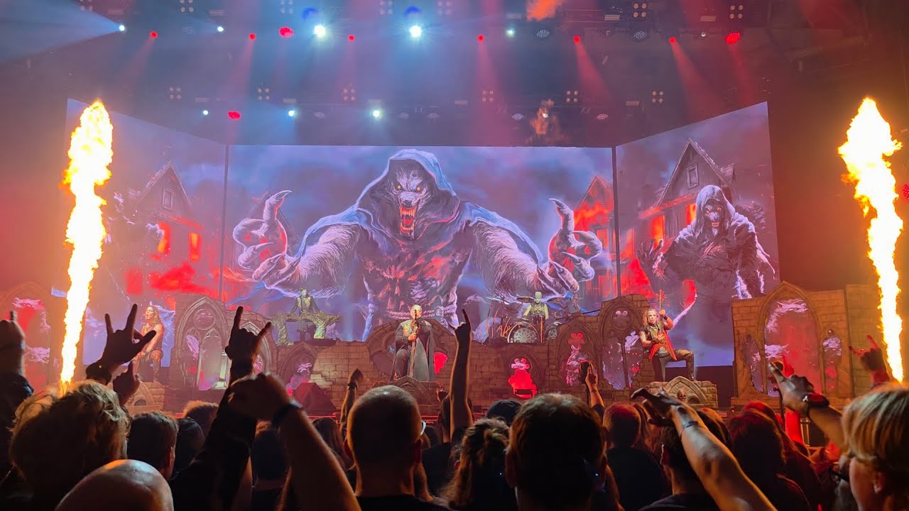 Powerwolf - Armata Strigoi live at Scandinavium, Göteborg (Gothenburg) Sweden. 25/2/26