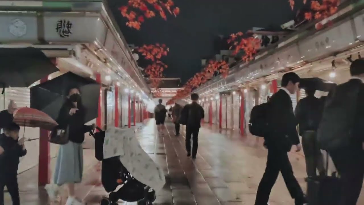 🏯 Walking to Sensoji Temple from Tokyo Mizumachi ⛩️ | October 2025 | No Talking