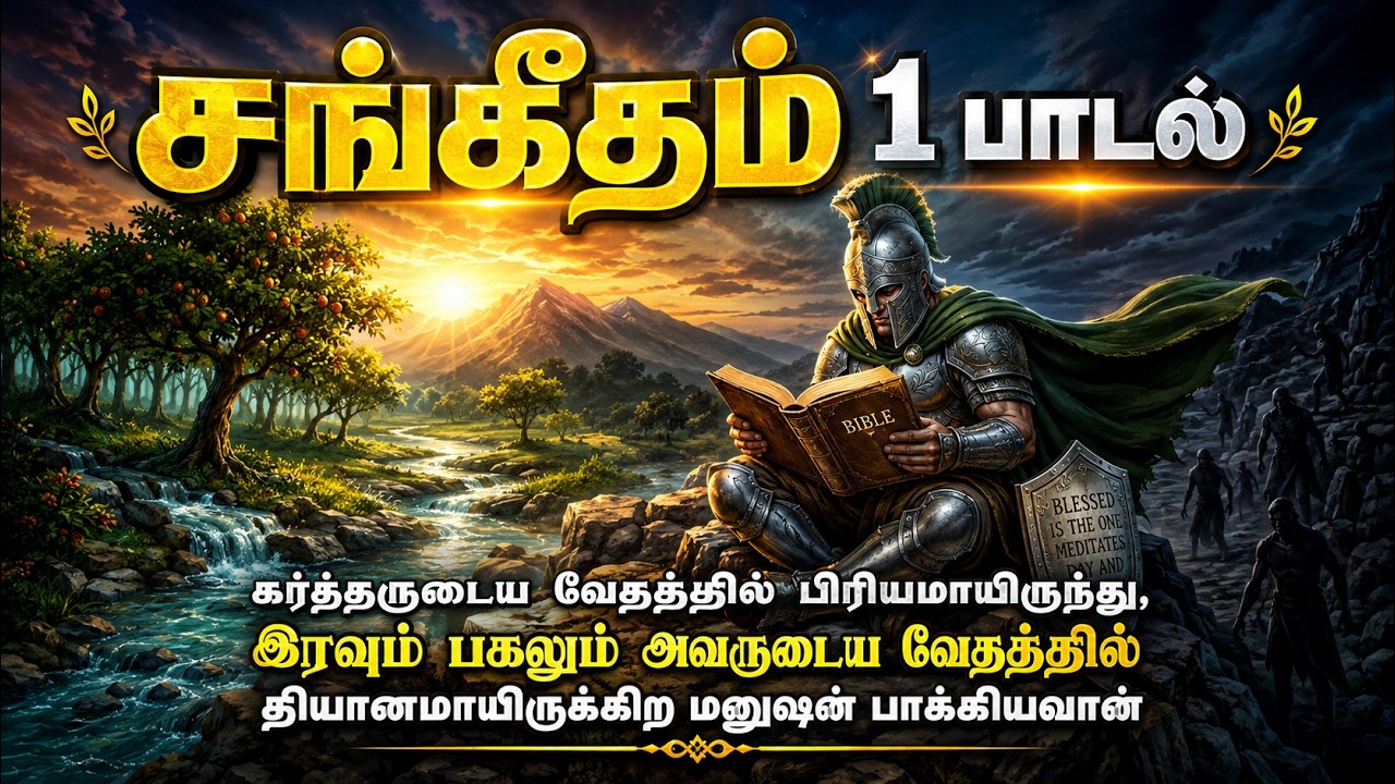 சங்கீதம் 1 பாடல்,# வசன பாடல்