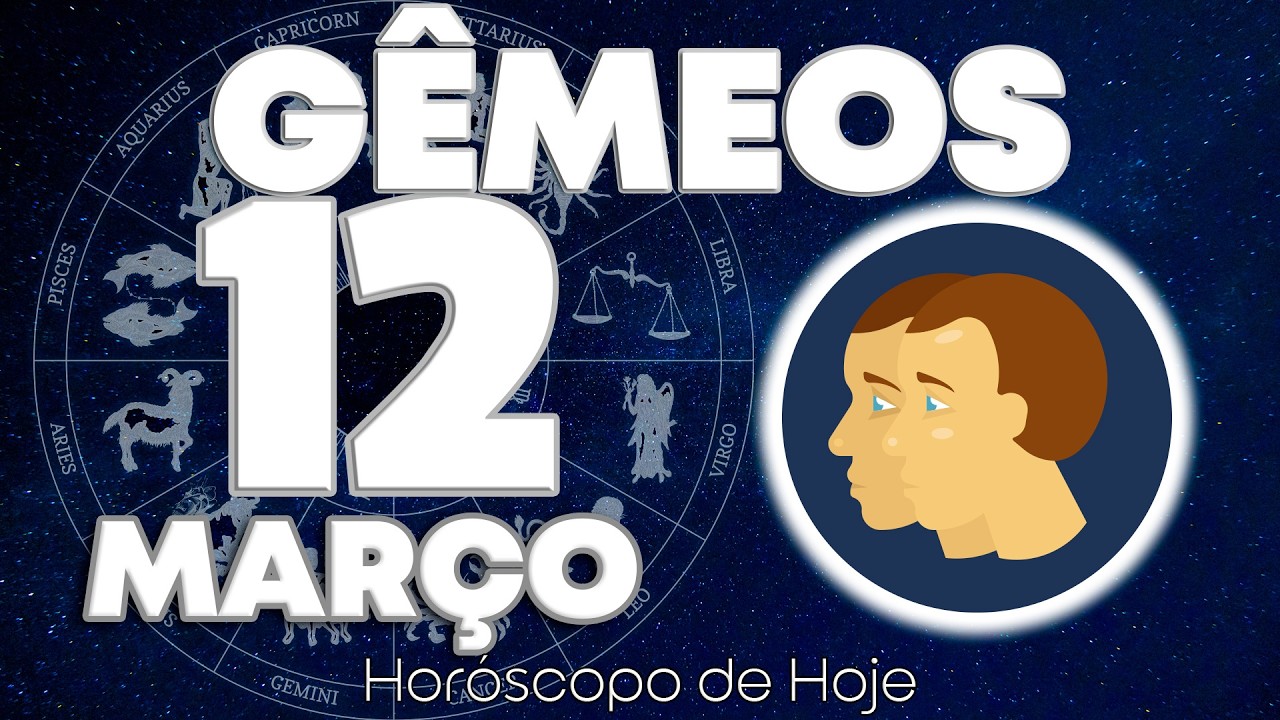 VOCÊ CORRE RISCO DE VIDA❌O PERIGO SE APROXIMA⚠️Gêmeos ♊ Horóscopo do dia de hoje 12 de março 2026 🔮