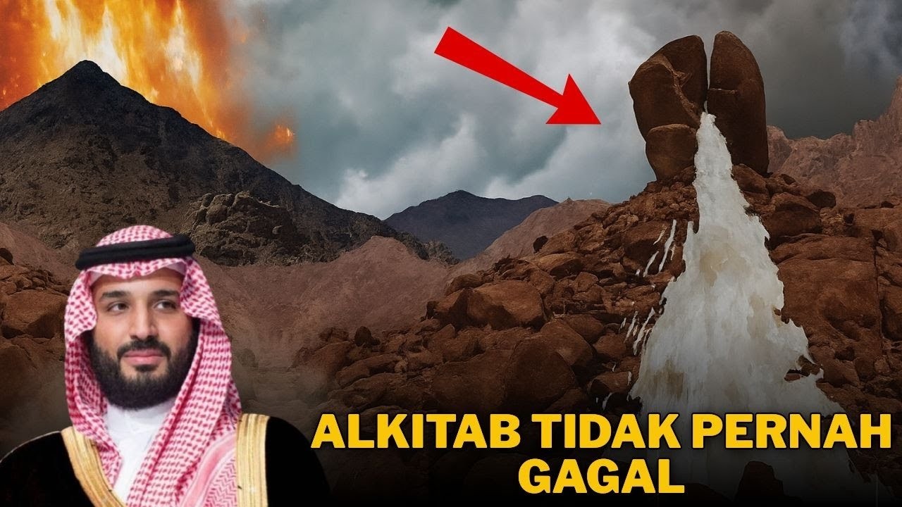 SEKARANG  Penemuan Alkitab Dikonfirmasi di Bawah Gurun Arab Saudi!