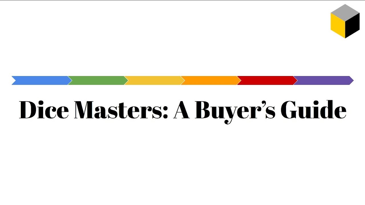 Dice Masters: A Buyer's Guide