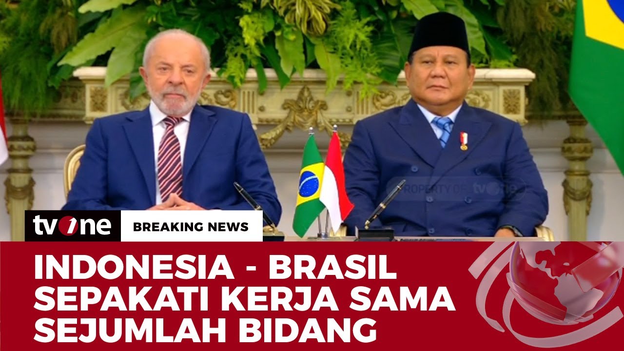 [BREAKING NEWS] Indonesia Brasil Sepakati Kerjasama Promosi Dagang | tvOne