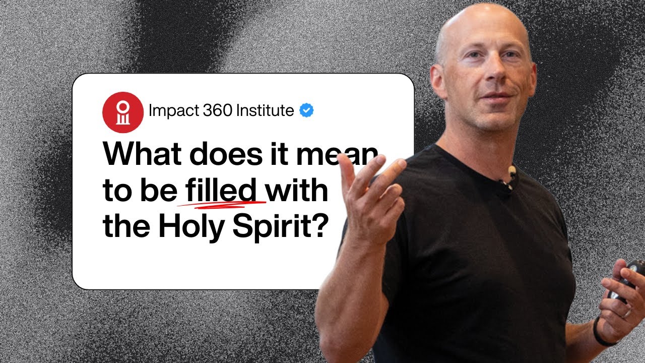 What Does It Mean to Be Filled with the Holy Spirit? | Jonathan Morrow