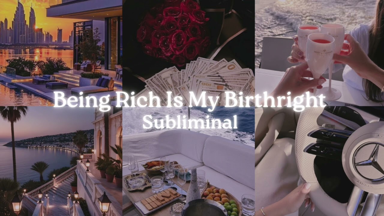 ✨Ultimate Abundance Subliminal ✨ (Being Rich Is My Birthright)