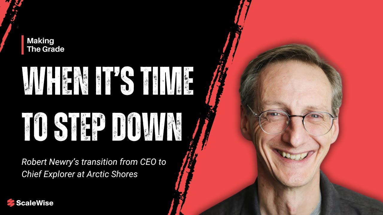 When it&rsquo;s time to step down: Robert Newry&rsquo;s transition from CEO to Chief Explorer at Arctic Shores