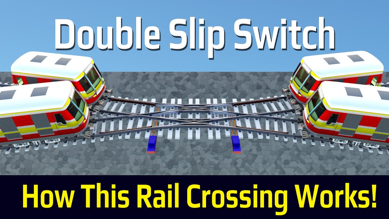 Double Slip Switch Rail Crossing