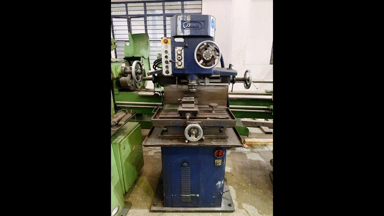 Busch 250mm Keyway Milling Machine #prowincorporation #BuschKeywayMilling