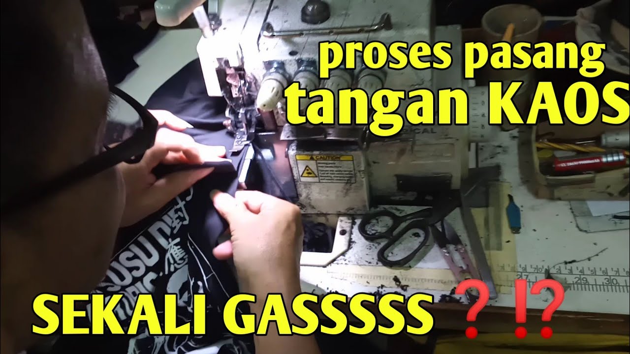 obras tangan kaos SEKALI GASSSS || KONVEKSI BANDUNG .
