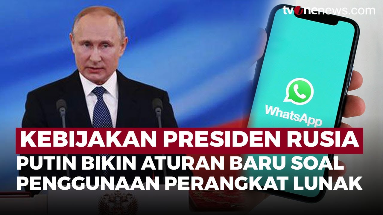 Rusia Minta WhatsApp Harus 'Angkat Kaki', Kenapa? | OneNews Update