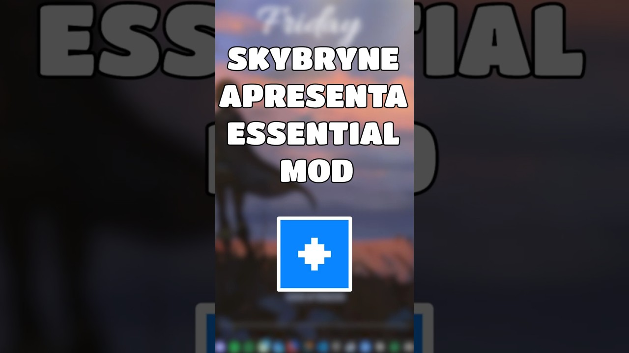 JOGAR com AMIGOS NUNCA FOI T&Atilde;O F&Aacute;CIL! - Essential Minecraft Mod #minecraft #multiplayer #tutorial