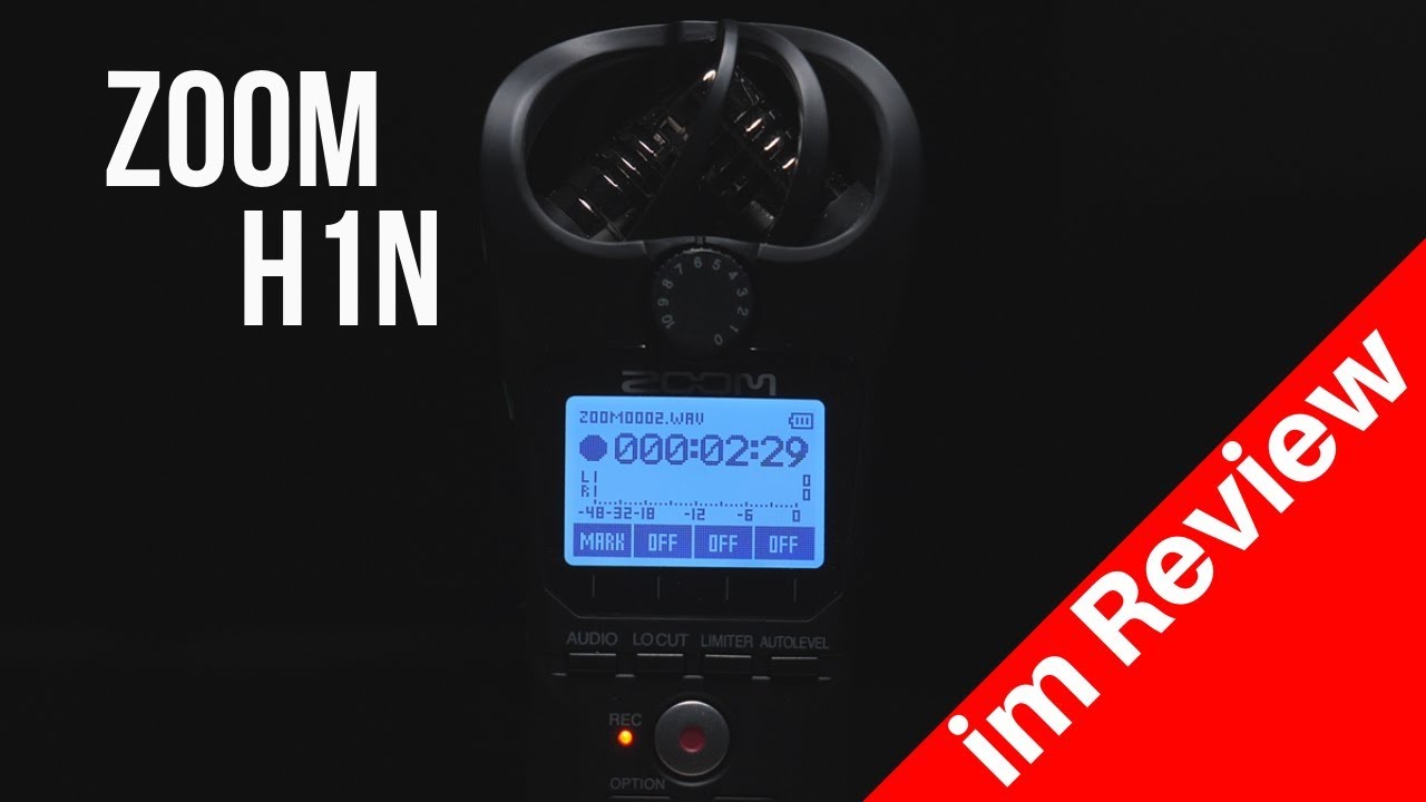ZOOM H1n Handy Rekorder | Review deutsch | bestes Allzweck Mikrofon für Filme macher ♪🔴♪
