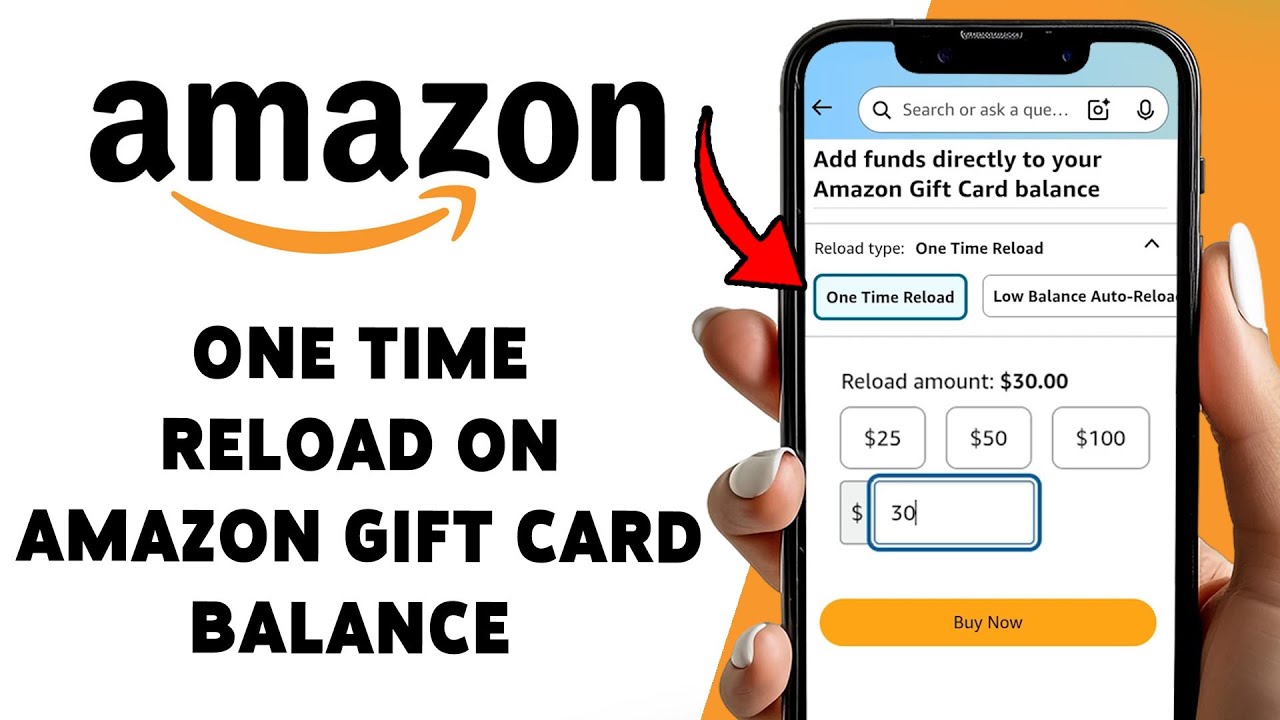 How To One Time Reload On Amazon Gift Card Balance 2025 | Add Funds To Amazon Account