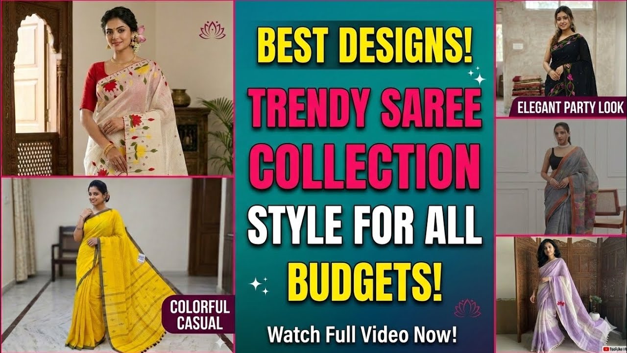 Cotton Hand Saree Wholesale & Retail 😱😱 Mulmul, Chanderi & Linen Saree Collection 🔥🔥#purehandlooms 